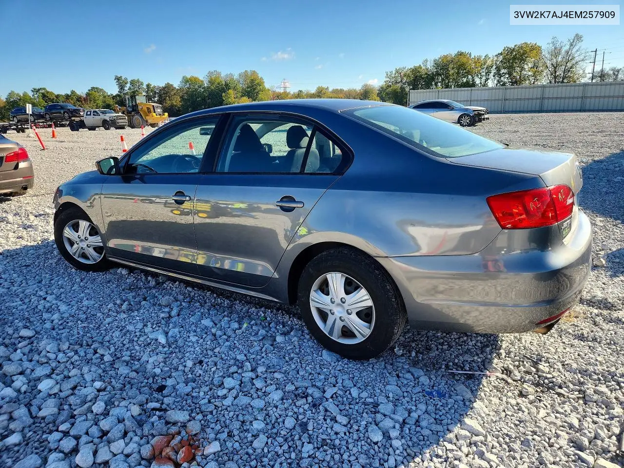 2014 VOLKSWAGEN JETTA VIN 3VW2K7AJ4EM257909 — фото 2