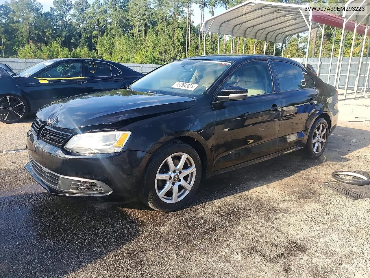 VOLKSWAGEN JETTA 2014, VIN 3VWD07AJ9EM293223