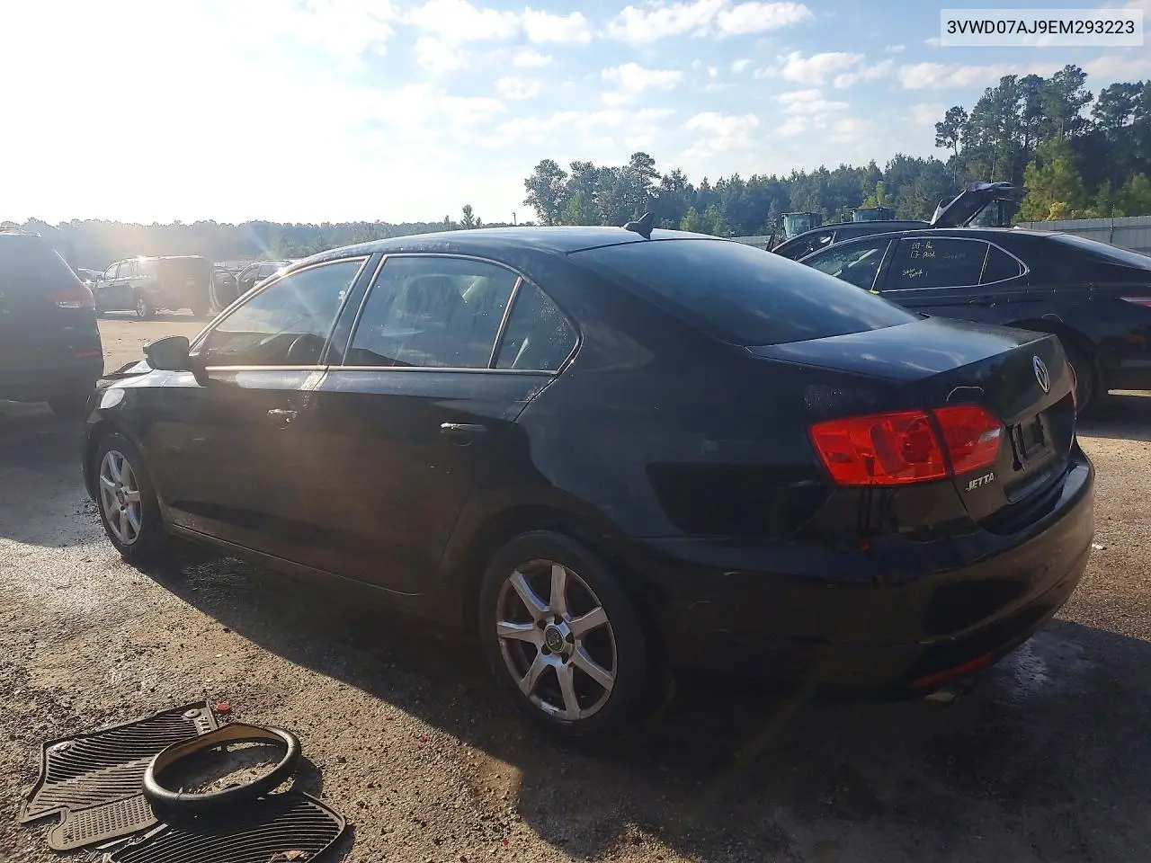 2014 VOLKSWAGEN JETTA VIN 3VWD07AJ9EM293223 — фото 2