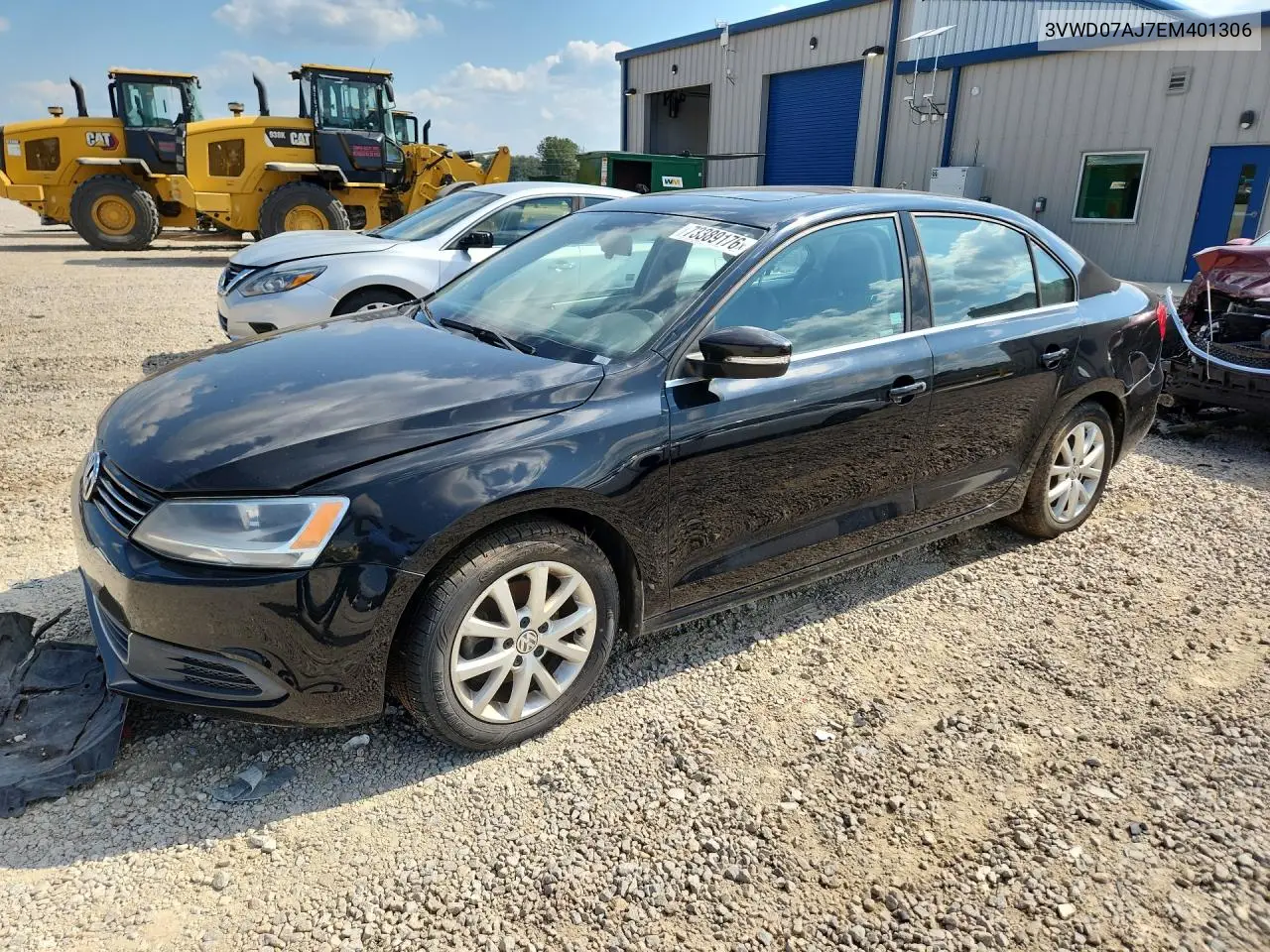 VOLKSWAGEN JETTA 2014, VIN 3VWD07AJ7EM401306