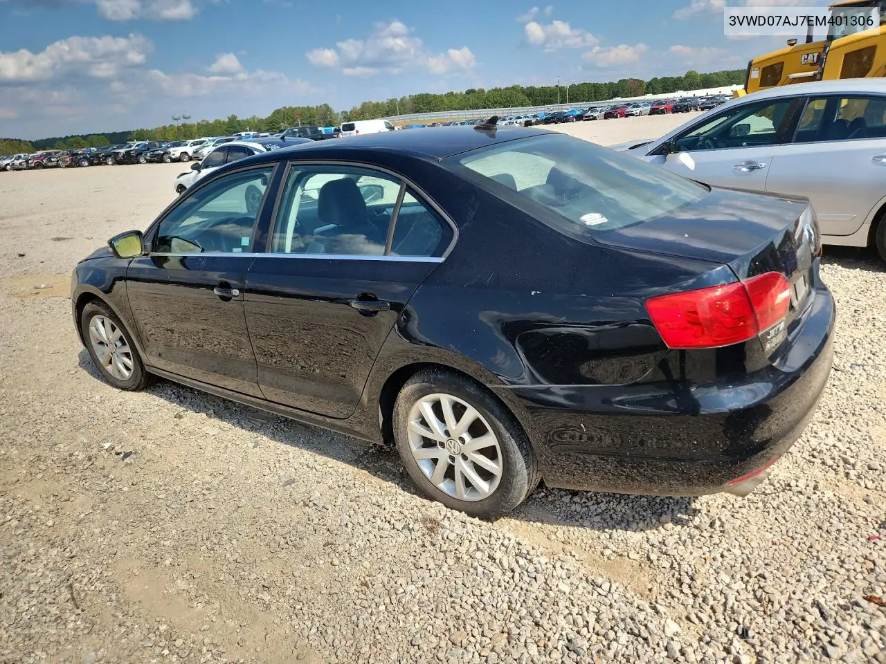 2014 VOLKSWAGEN JETTA VIN 3VWD07AJ7EM401306 — фото 2