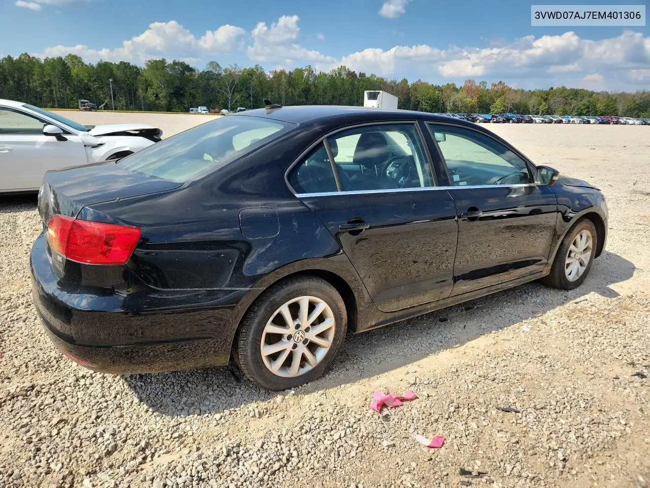 2014 VOLKSWAGEN JETTA VIN 3VWD07AJ7EM401306 — фото 3