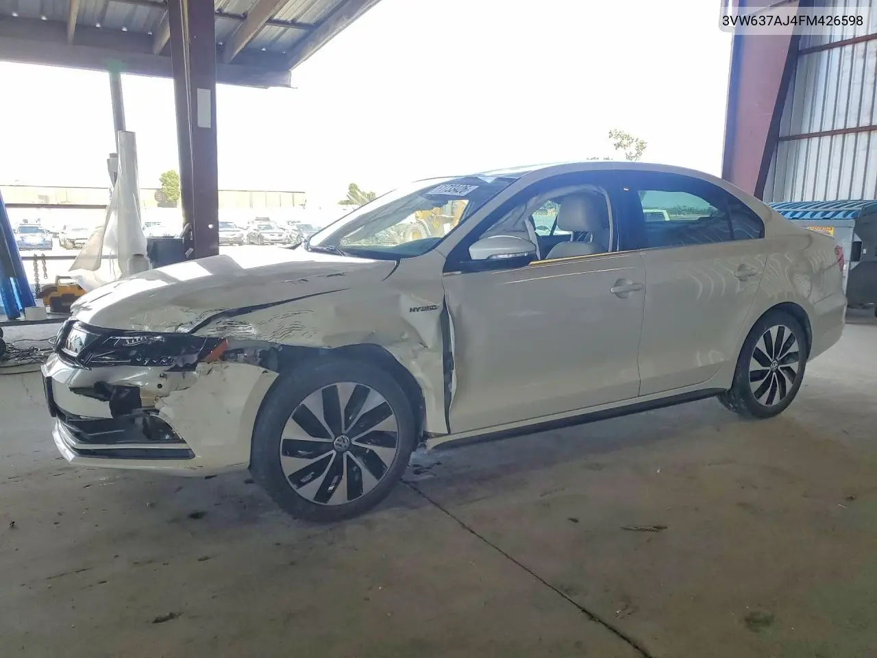 VOLKSWAGEN JETTA 2015, VIN 3VW637AJ4FM426598