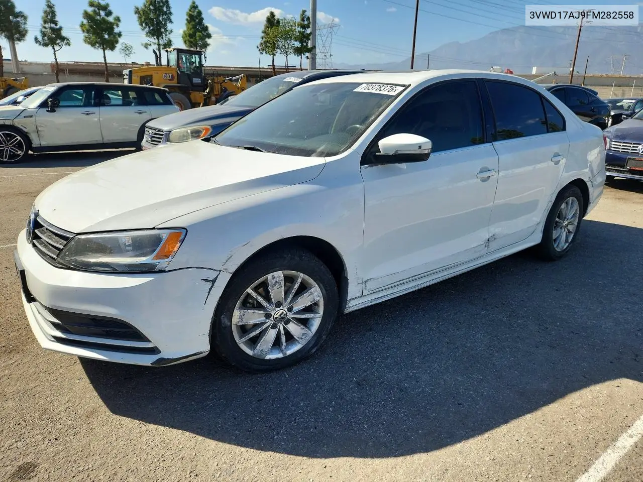 VOLKSWAGEN JETTA 2015, VIN 3VWD17AJ9FM282558