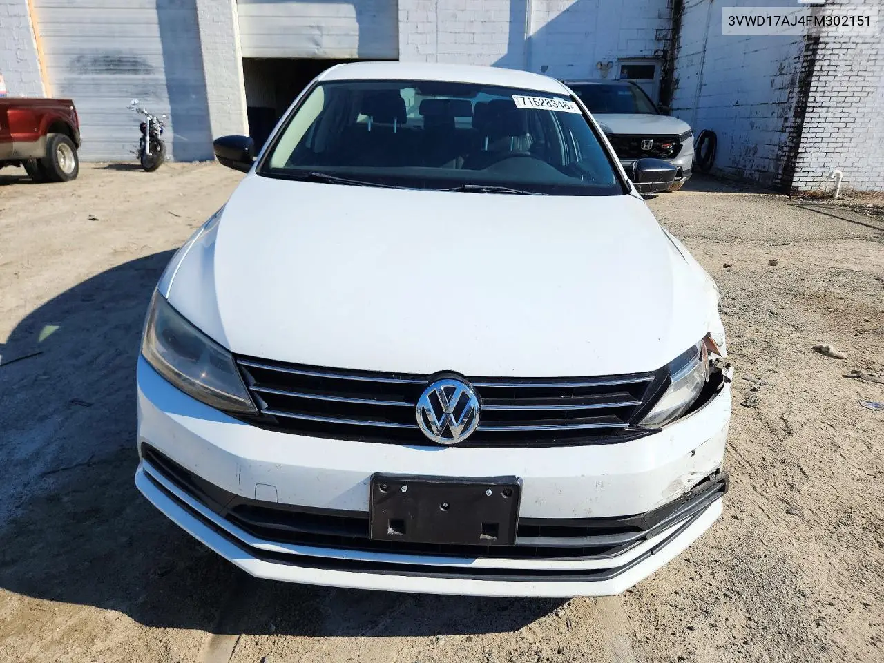 2015 VOLKSWAGEN JETTA VIN 3VWD17AJ4FM302151 — фото 5