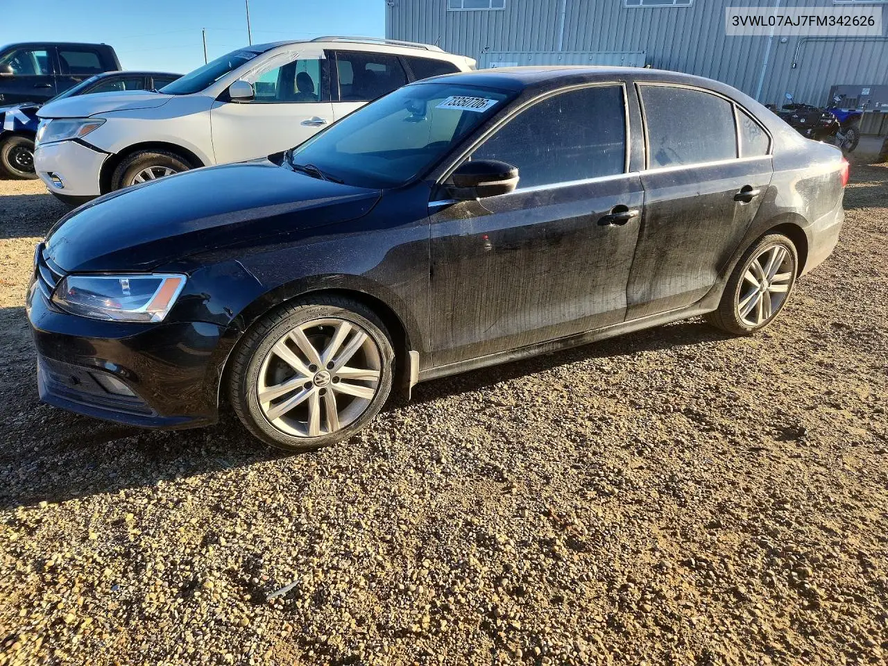 VOLKSWAGEN JETTA 2015, VIN 3VWL07AJ7FM342626