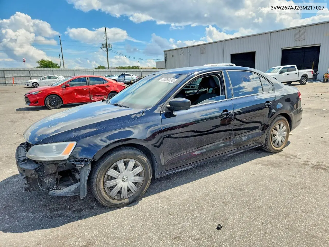 VOLKSWAGEN JETTA 2016, VIN 3VW267AJ2GM217027