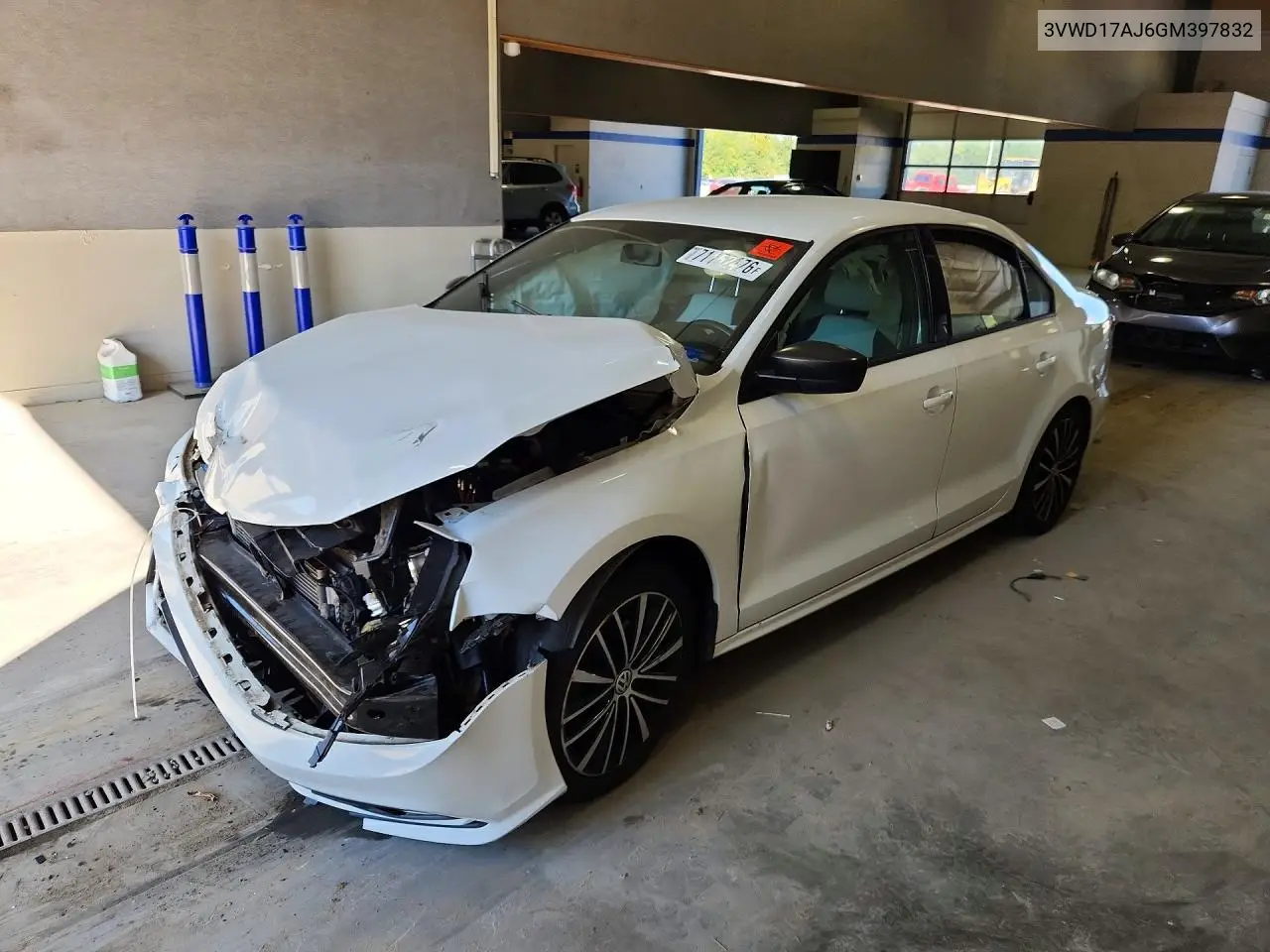 VOLKSWAGEN JETTA 2016, VIN 3VWD17AJ6GM397832