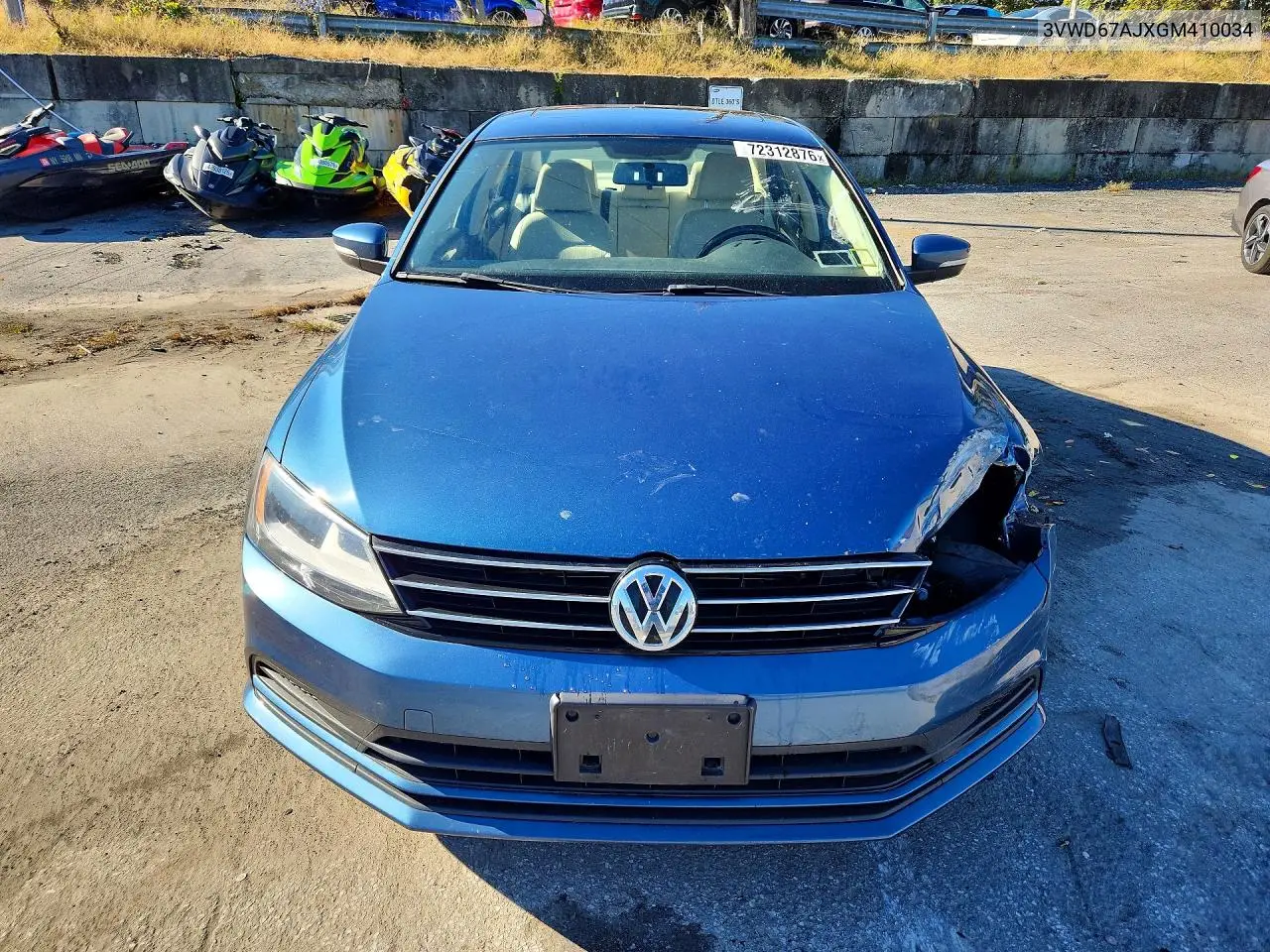 2016 VOLKSWAGEN JETTA VIN 3VWD67AJXGM410034 — фото 5