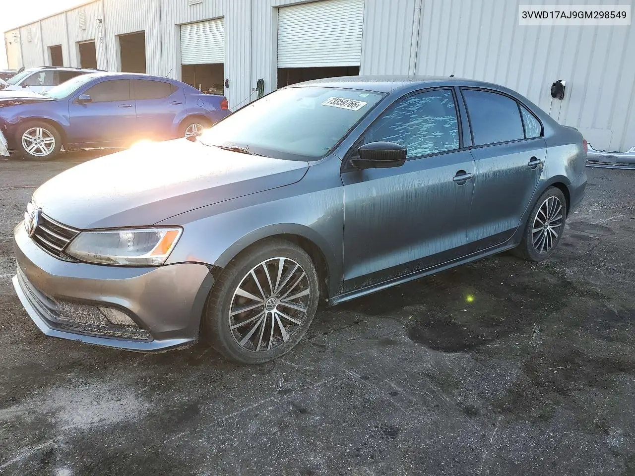 VOLKSWAGEN JETTA 2016, VIN 3VWD17AJ9GM298549
