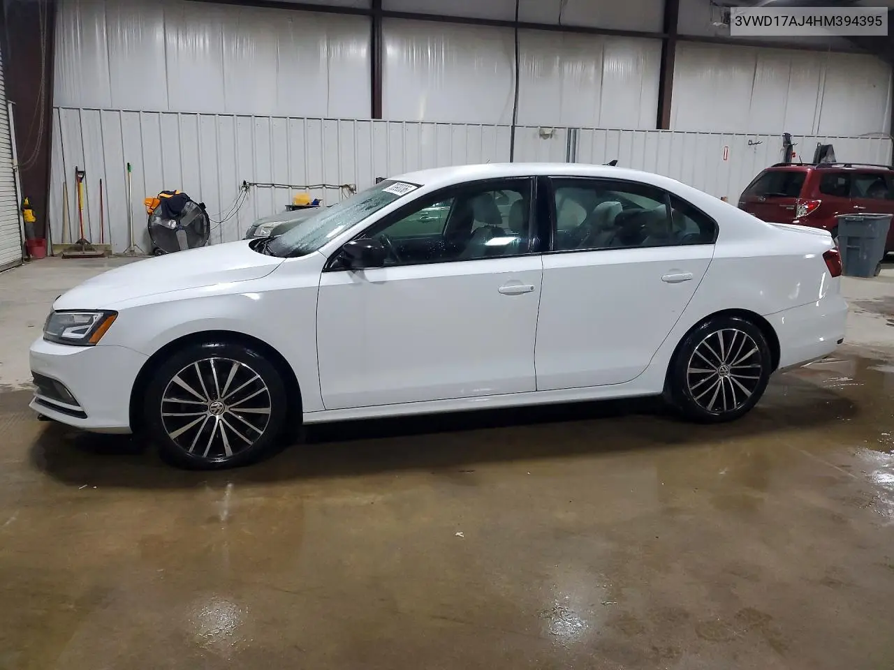 VOLKSWAGEN JETTA 2017, VIN 3VWD17AJ4HM394395
