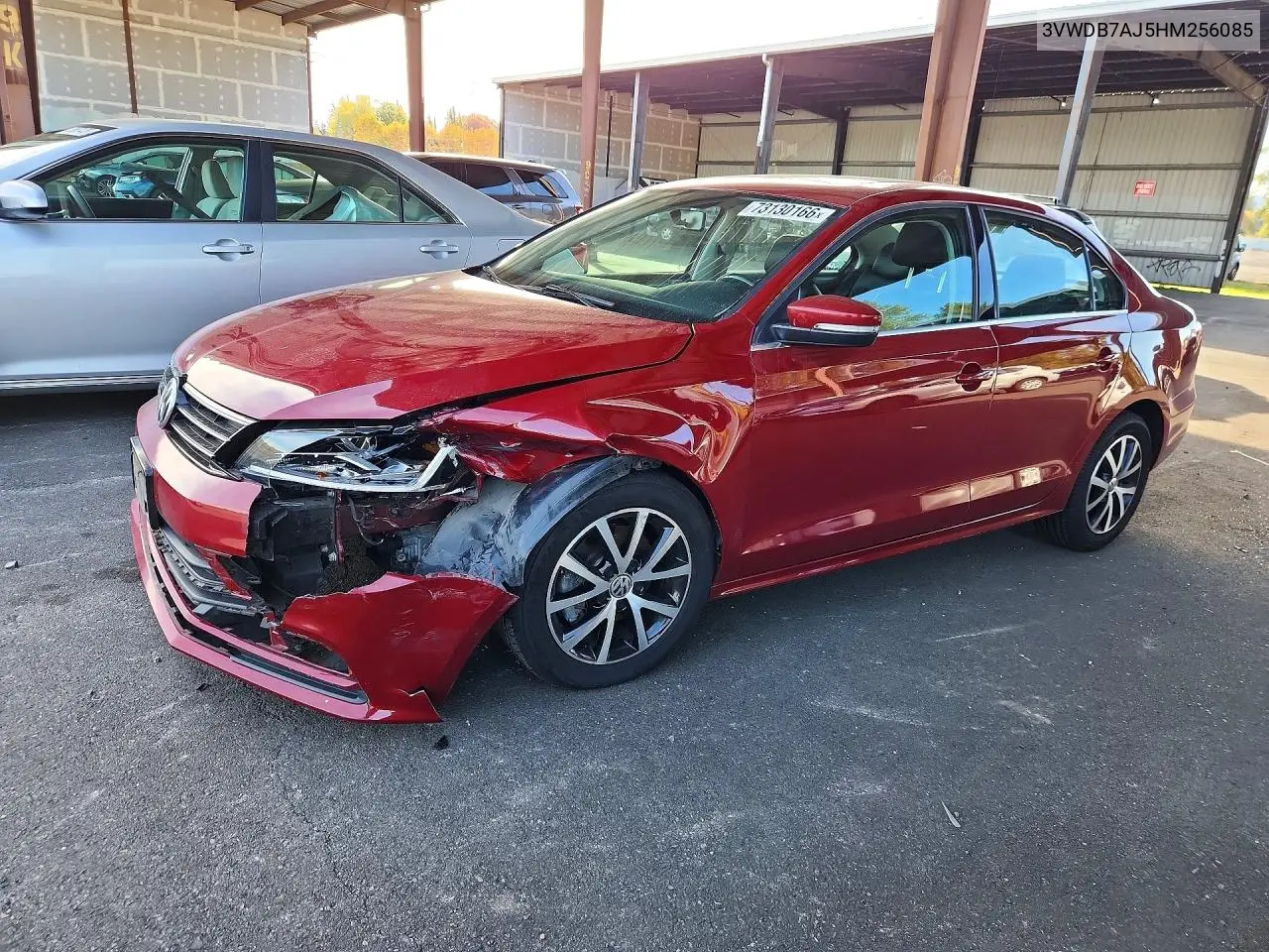 VOLKSWAGEN JETTA 2017, VIN 3VWDB7AJ5HM256085
