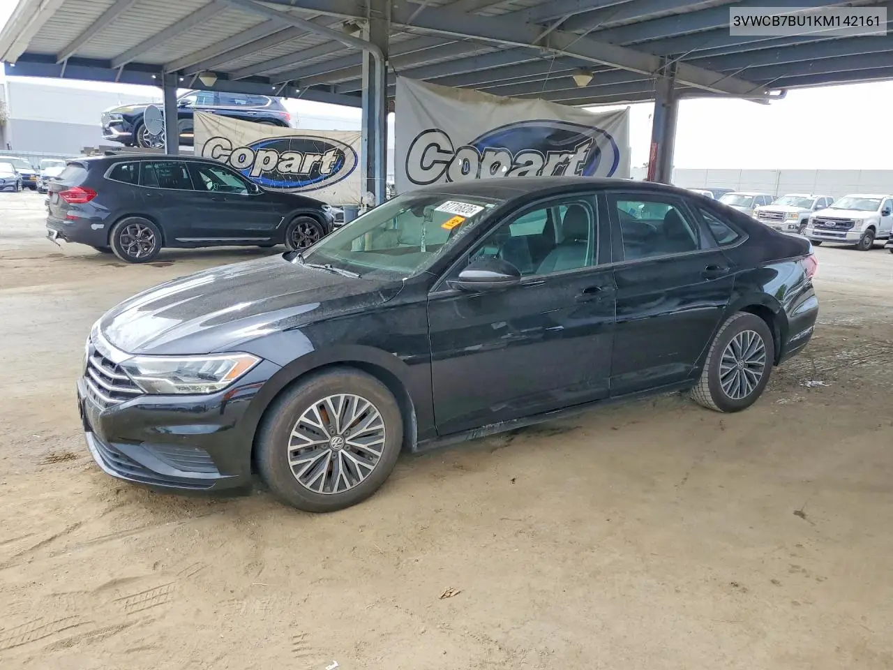 VOLKSWAGEN JETTA 2019, VIN 3VWCB7BU1KM142161