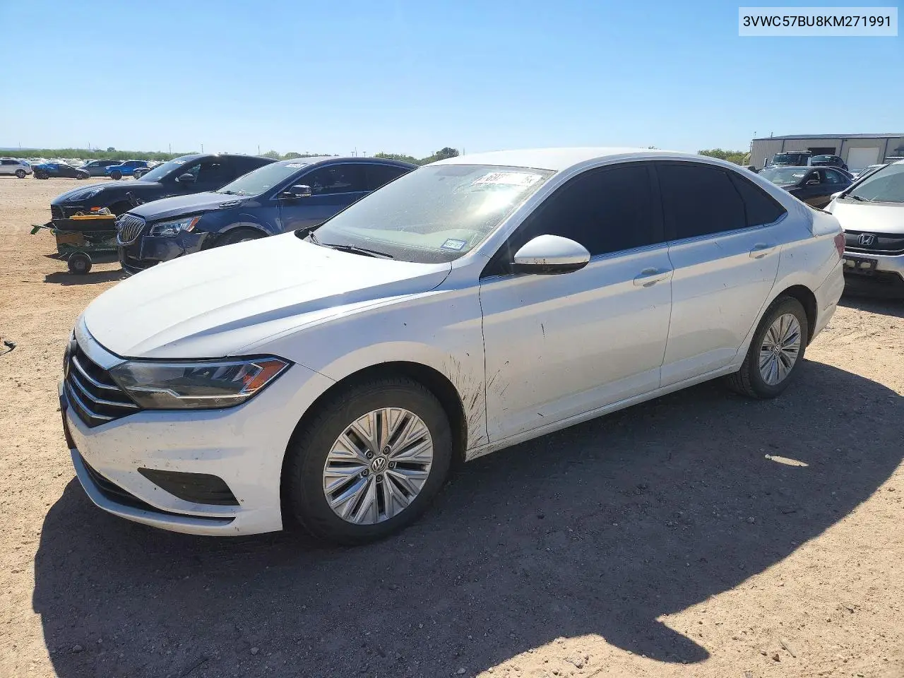 VOLKSWAGEN JETTA 2019, VIN 3VWC57BU8KM271991