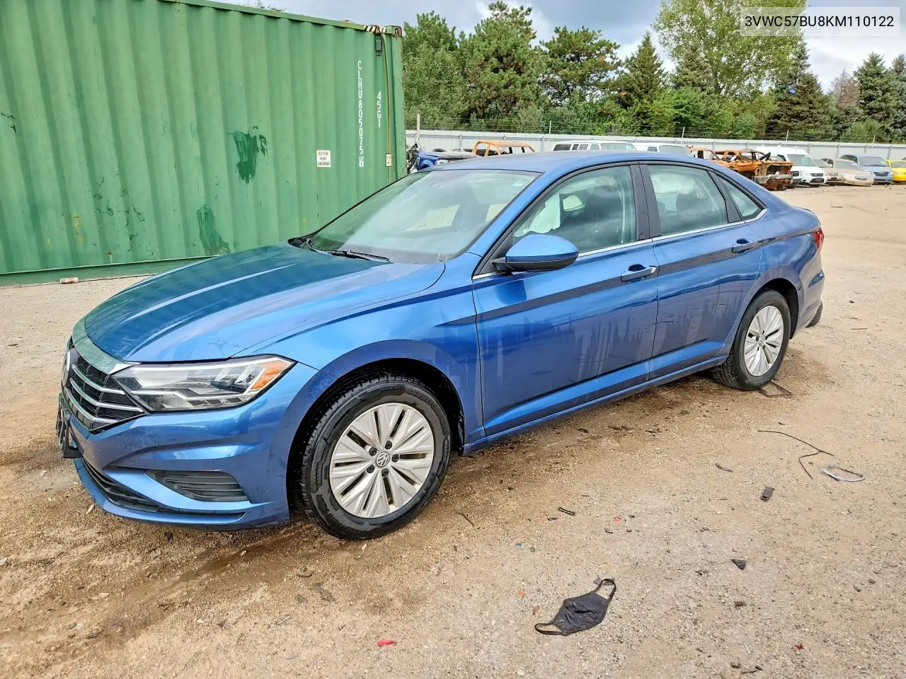 VOLKSWAGEN JETTA 2019, VIN 3VWC57BU8KM110122