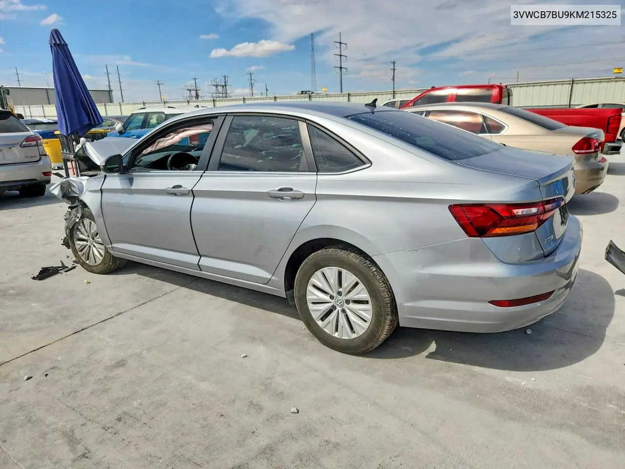 2019 VOLKSWAGEN JETTA VIN 3VWCB7BU9KM215325 — фото 2