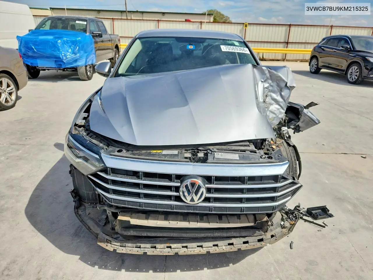 2019 VOLKSWAGEN JETTA VIN 3VWCB7BU9KM215325 — фото 5