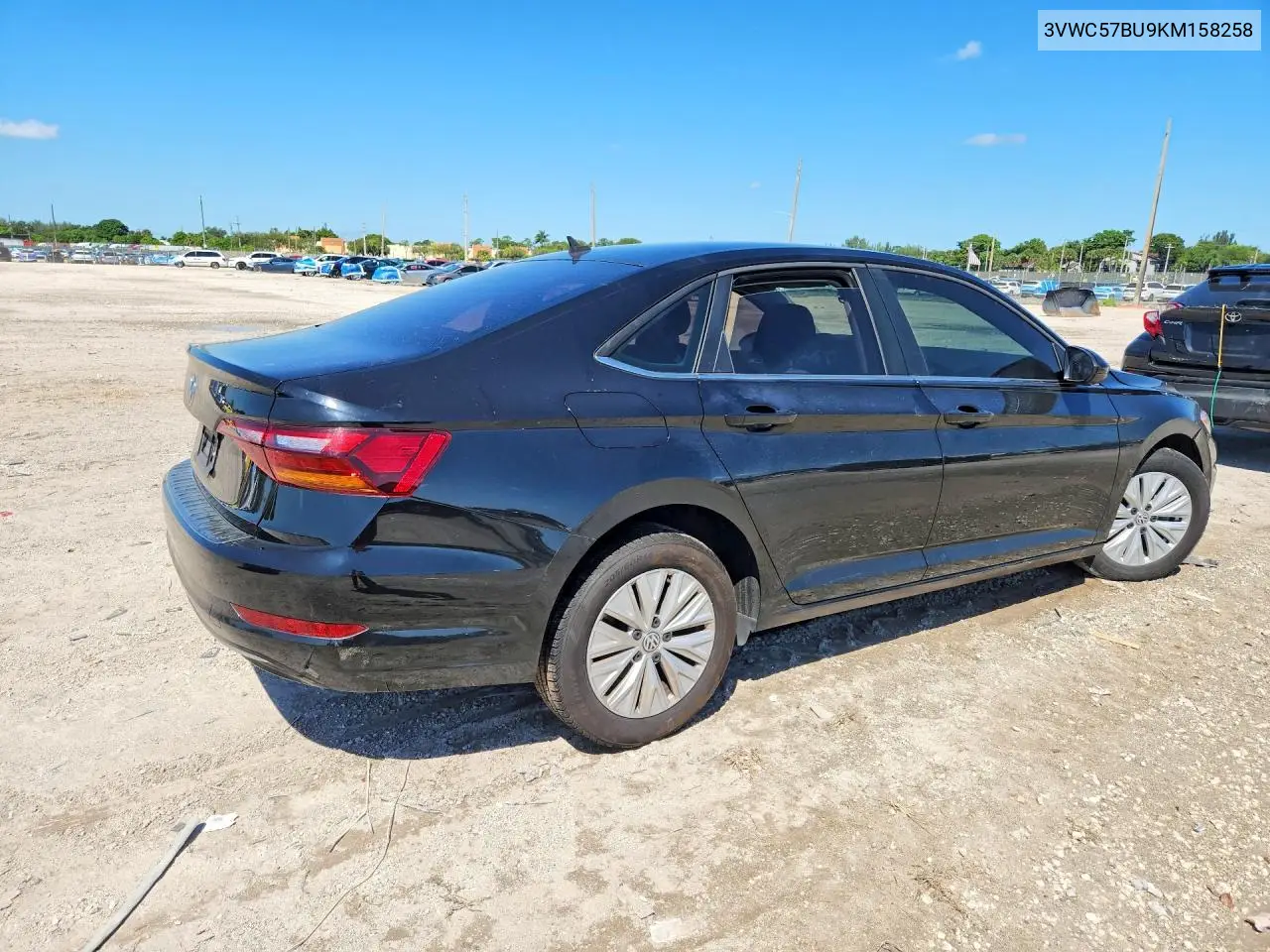 2019 VOLKSWAGEN JETTA VIN 3VWC57BU9KM158258 — фото 3