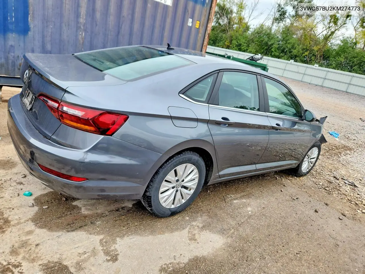 2019 VOLKSWAGEN JETTA VIN 3VWC57BU2KM274773 — фото 3