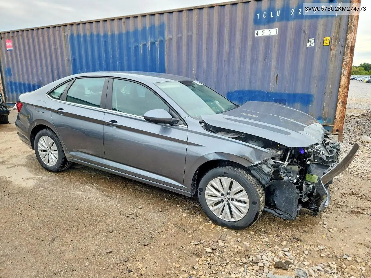 2019 VOLKSWAGEN JETTA VIN 3VWC57BU2KM274773 — фото 4