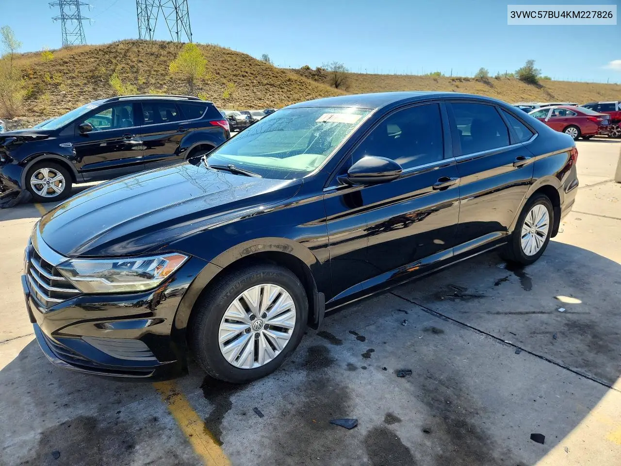 VOLKSWAGEN JETTA 2019, VIN 3VWC57BU4KM227826