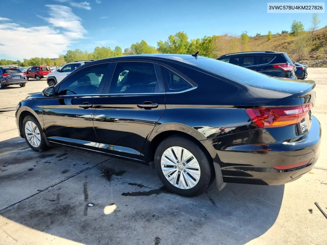 2019 VOLKSWAGEN JETTA VIN 3VWC57BU4KM227826 — фото 2