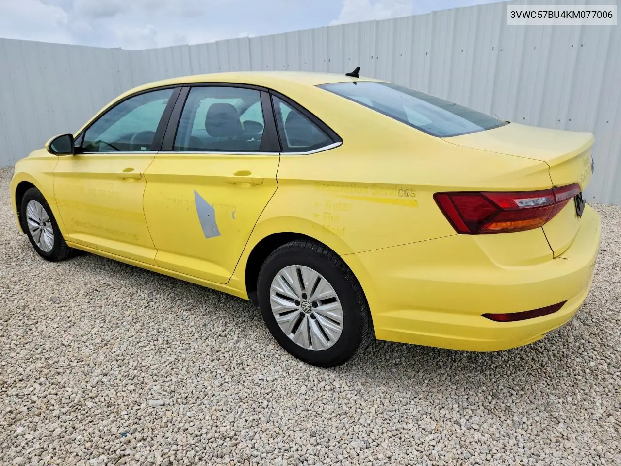 2019 VOLKSWAGEN JETTA VIN 3VWC57BU4KM077006 — фото 2