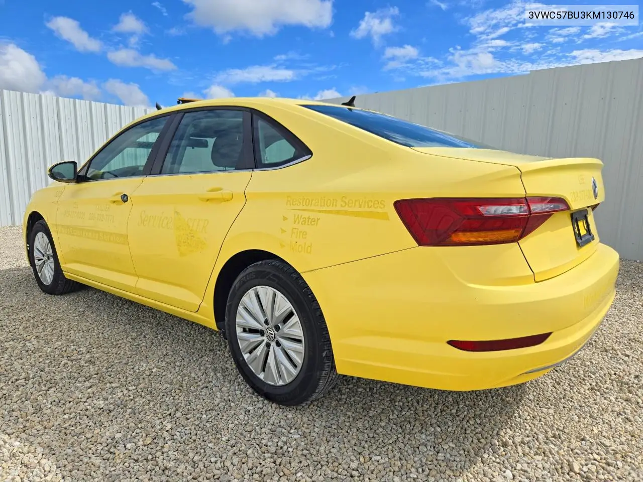 2019 VOLKSWAGEN JETTA VIN 3VWC57BU3KM130746 — фото 2
