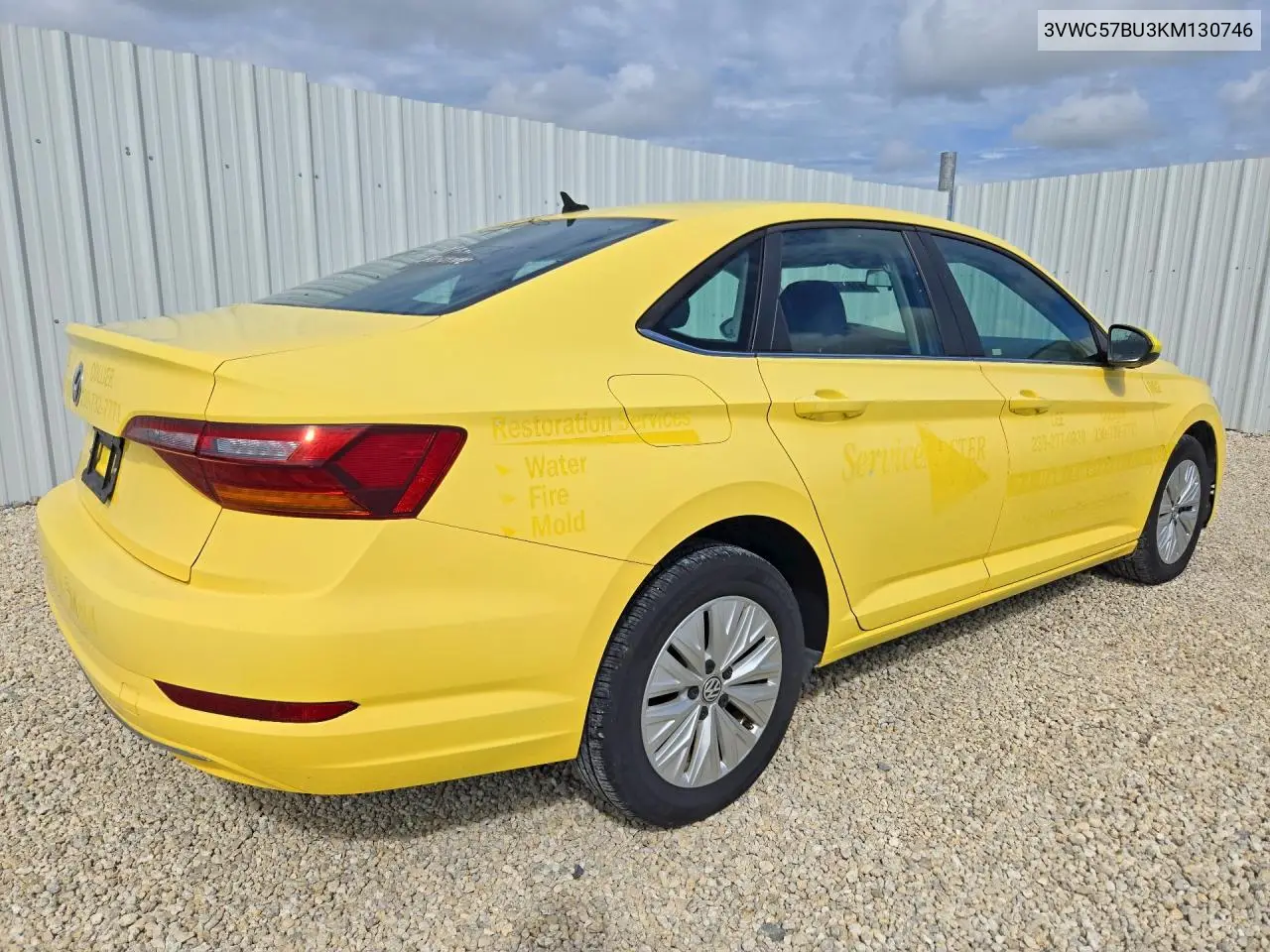 2019 VOLKSWAGEN JETTA VIN 3VWC57BU3KM130746 — фото 3