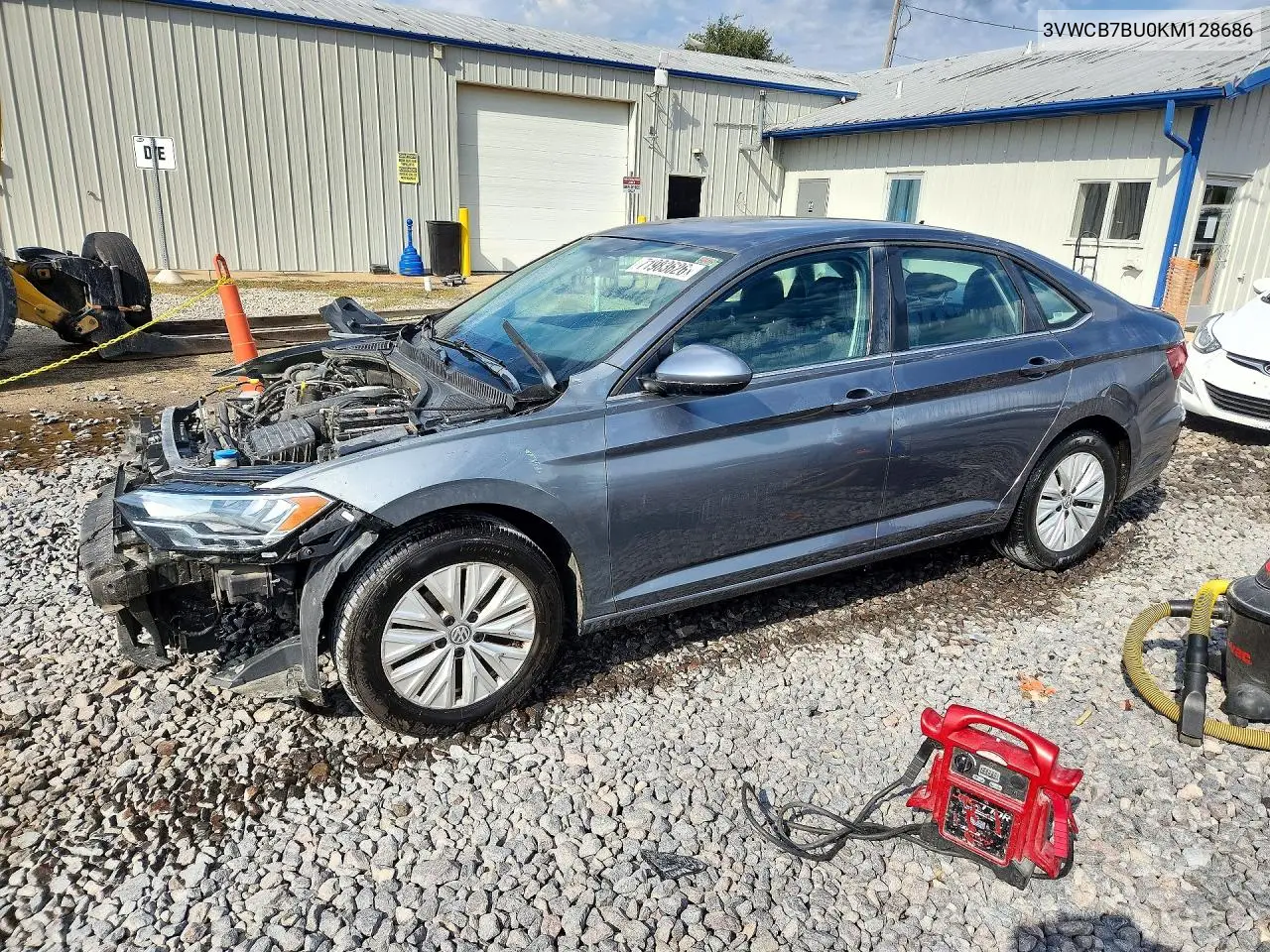 VOLKSWAGEN JETTA 2019, VIN 3VWCB7BU0KM128686