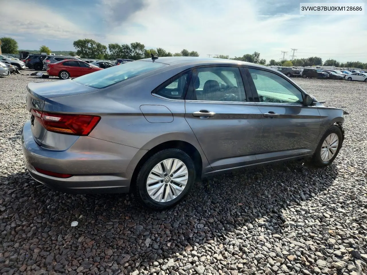 2019 VOLKSWAGEN JETTA VIN 3VWCB7BU0KM128686 — фото 3