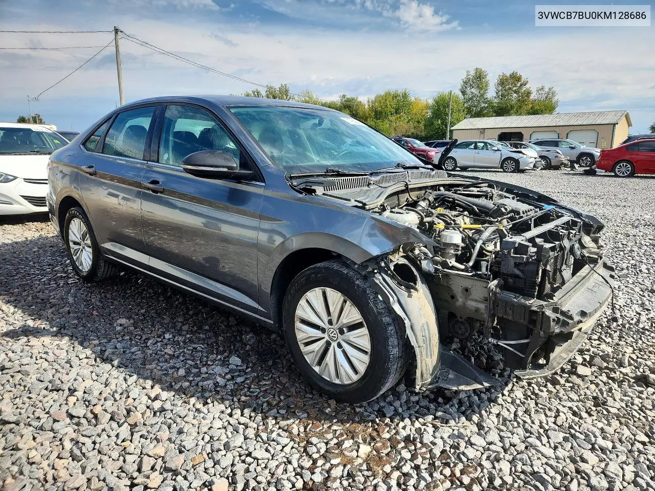 2019 VOLKSWAGEN JETTA VIN 3VWCB7BU0KM128686 — фото 4