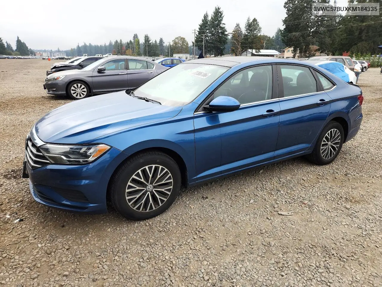 VOLKSWAGEN JETTA 2019, VIN 3VWC57BUXKM184335
