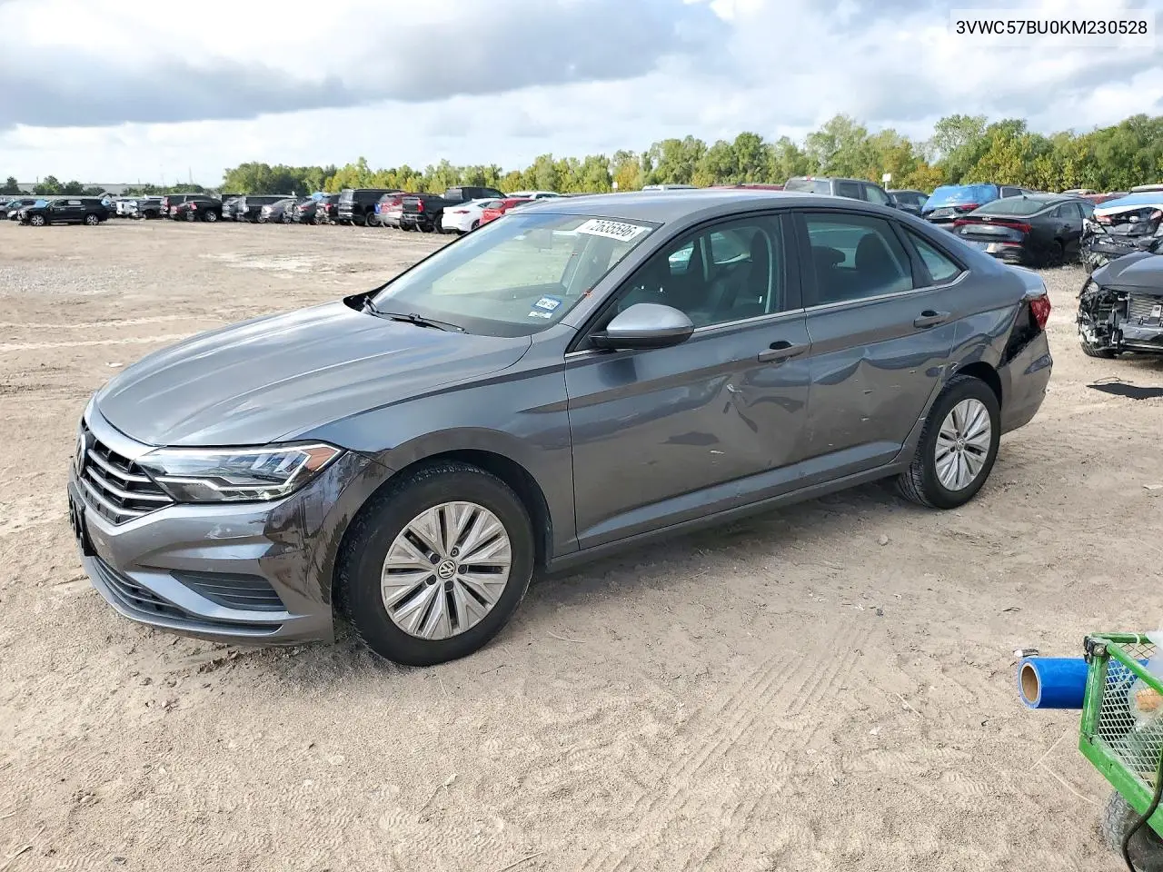 VOLKSWAGEN JETTA 2019, VIN 3VWC57BU0KM230528
