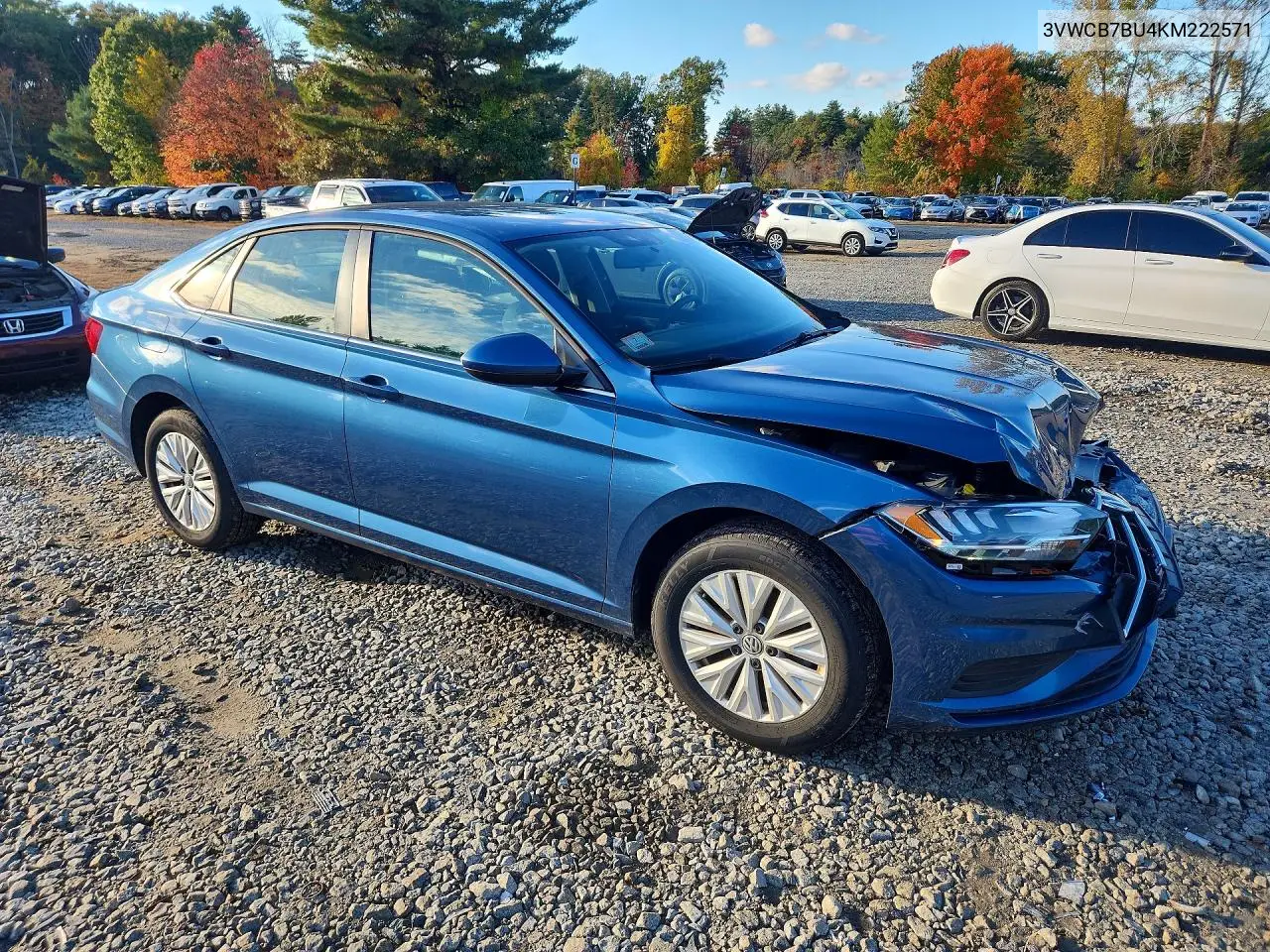 2019 VOLKSWAGEN JETTA VIN 3VWCB7BU4KM222571 — фото 4