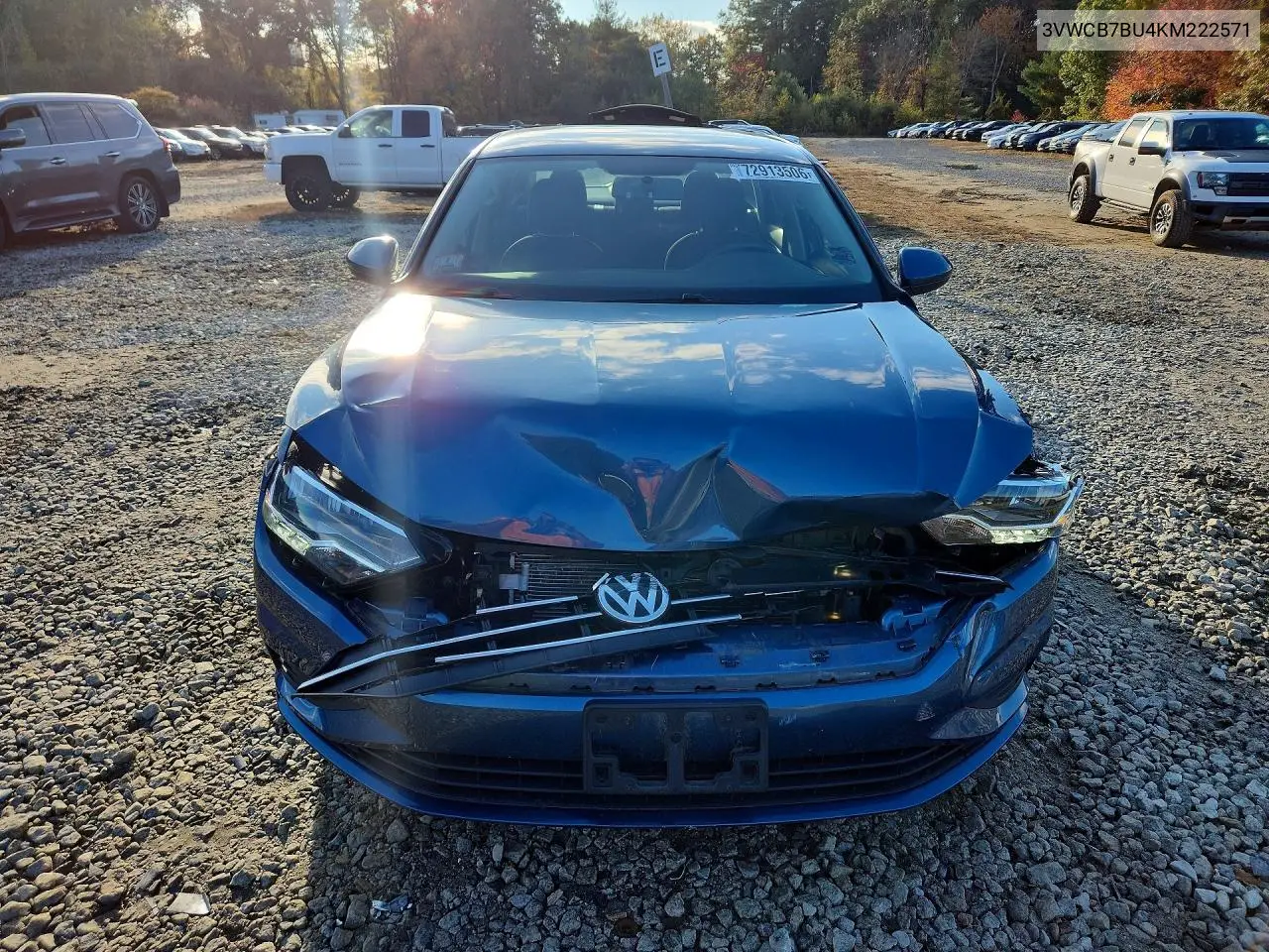 2019 VOLKSWAGEN JETTA VIN 3VWCB7BU4KM222571 — фото 5