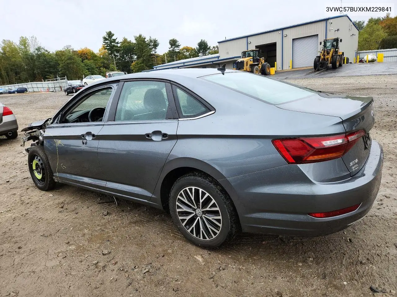 2019 VOLKSWAGEN JETTA VIN 3VWC57BUXKM229841 — фото 2