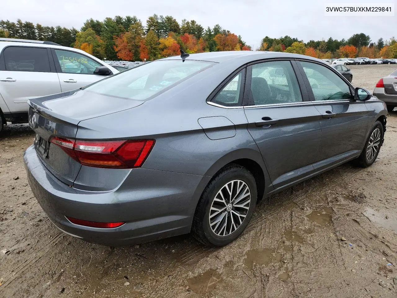 2019 VOLKSWAGEN JETTA VIN 3VWC57BUXKM229841 — фото 3