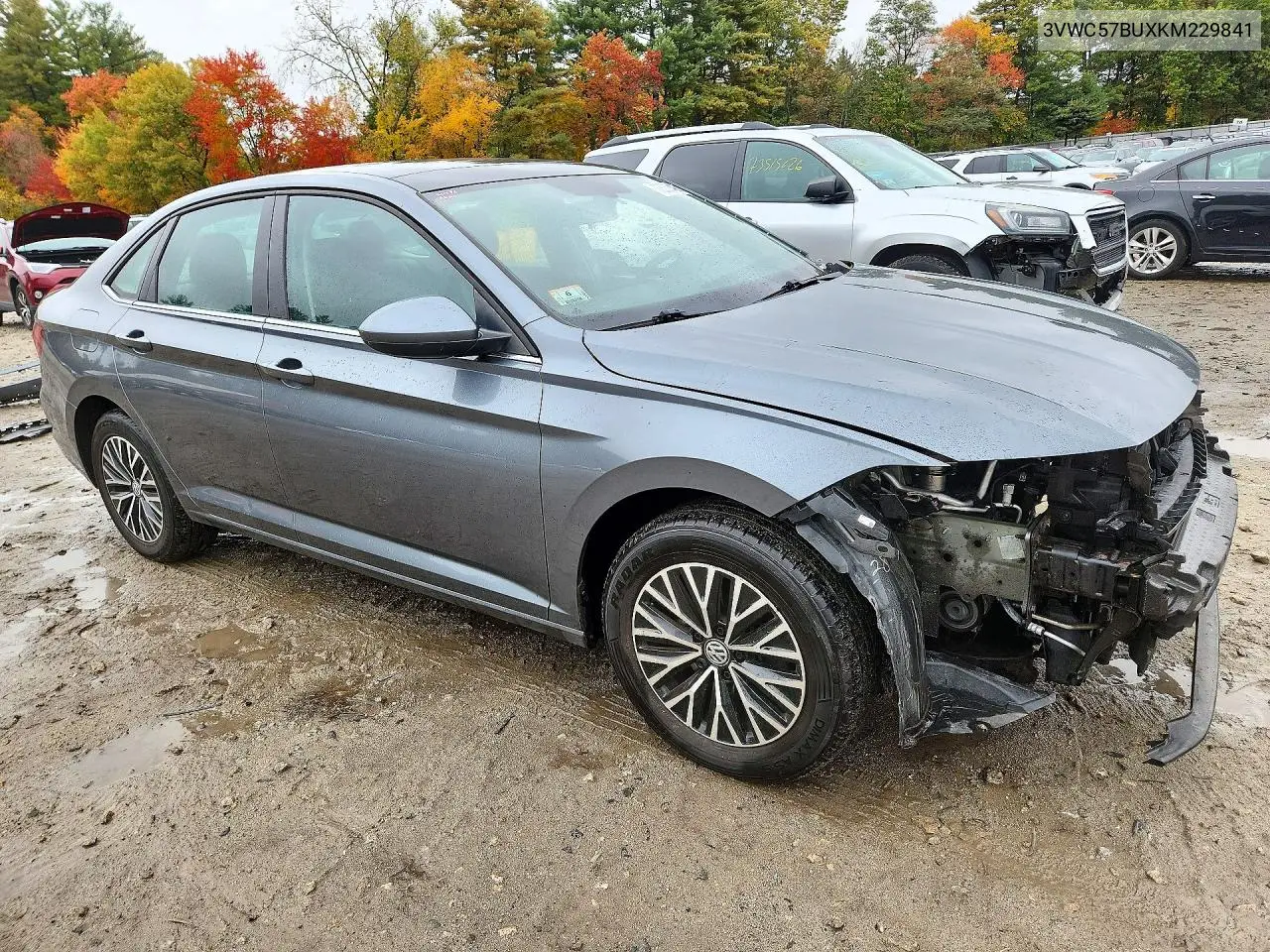 2019 VOLKSWAGEN JETTA VIN 3VWC57BUXKM229841 — фото 4