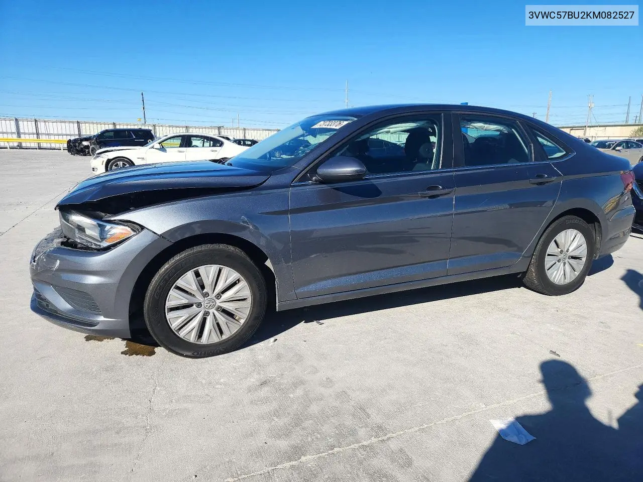 VOLKSWAGEN JETTA 2019, VIN 3VWC57BU2KM082527