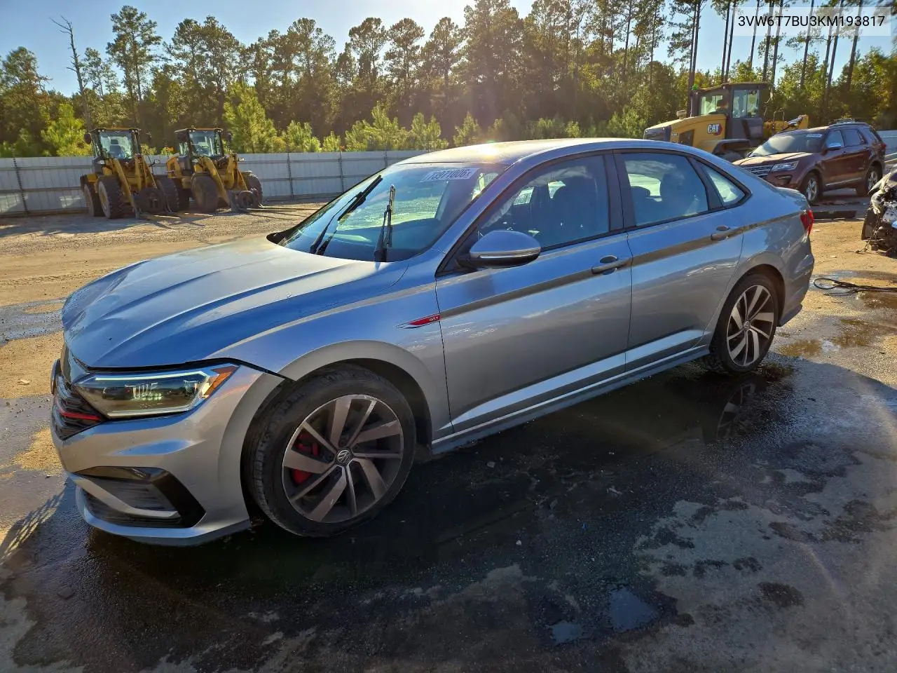 VOLKSWAGEN JETTA 2019, VIN 3VW6T7BU3KM193817