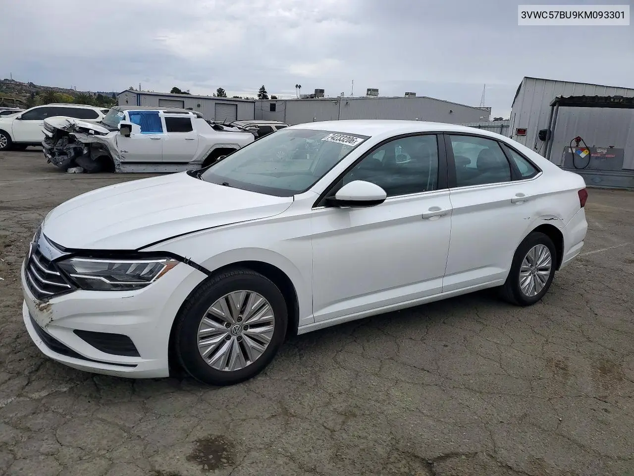 VOLKSWAGEN JETTA 2019, VIN 3VWC57BU9KM093301