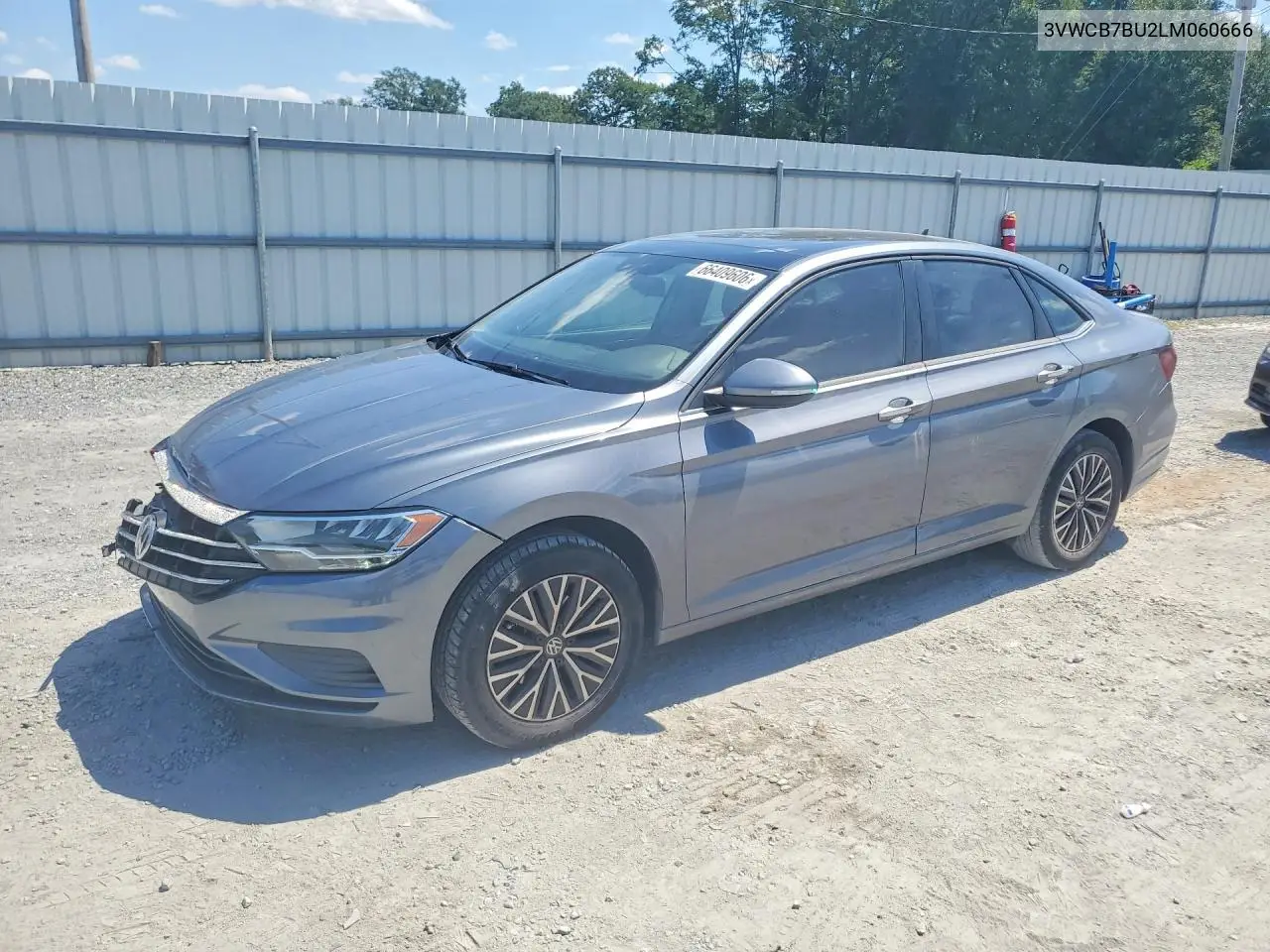 VOLKSWAGEN JETTA 2020, VIN 3VWCB7BU2LM060666