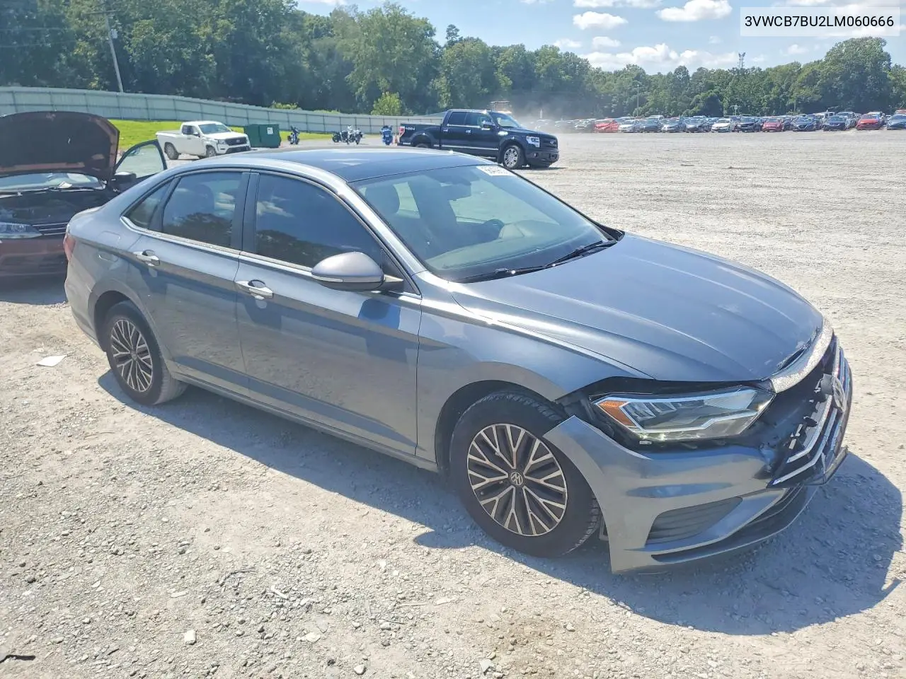2020 VOLKSWAGEN JETTA VIN 3VWCB7BU2LM060666 — фото 4