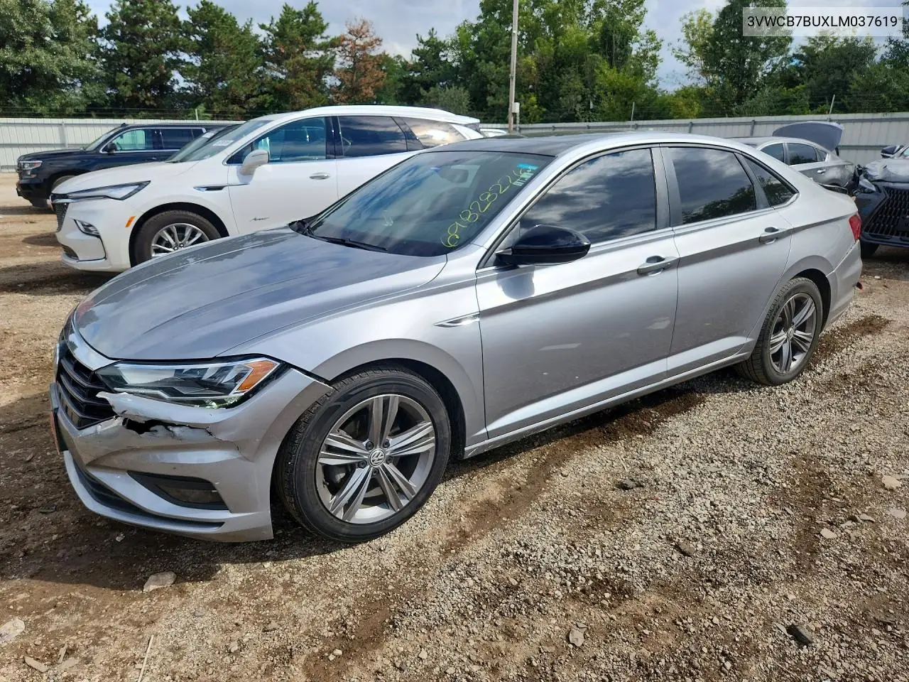 VOLKSWAGEN JETTA 2020, VIN 3VWCB7BUXLM037619