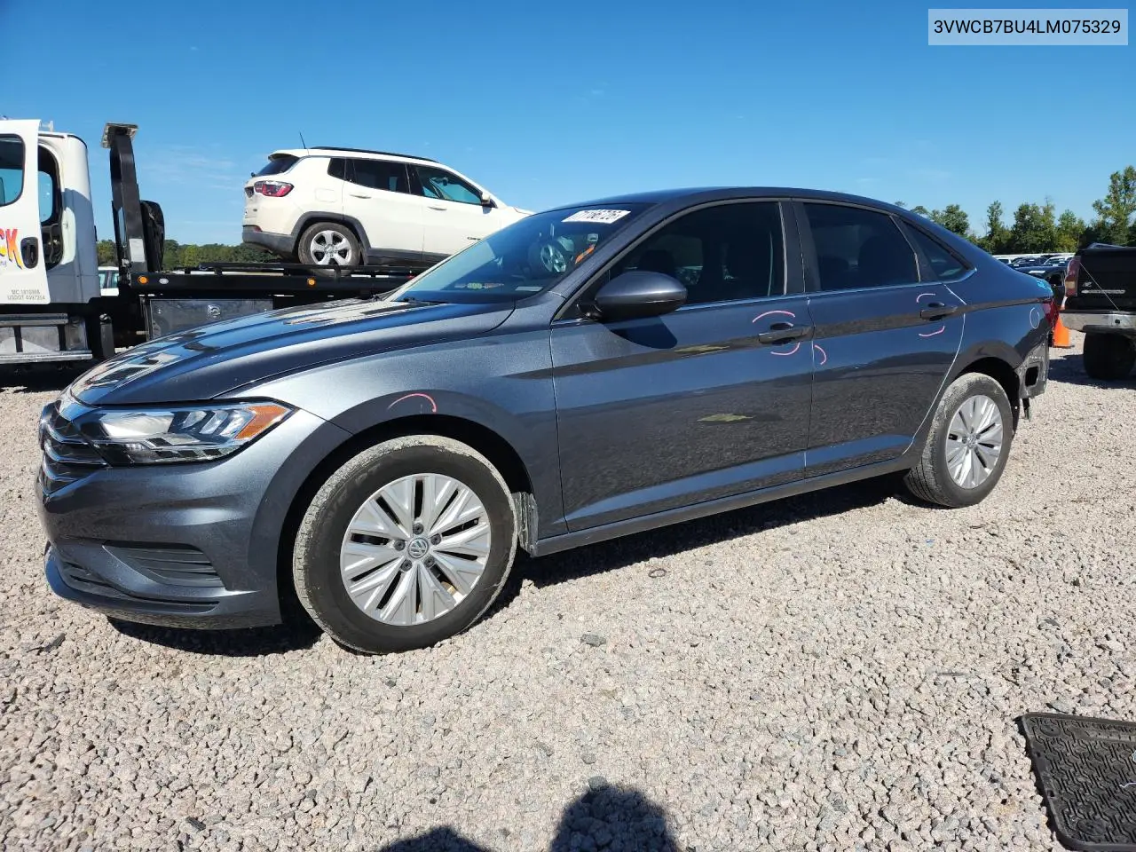 VOLKSWAGEN JETTA 2020, VIN 3VWCB7BU4LM075329