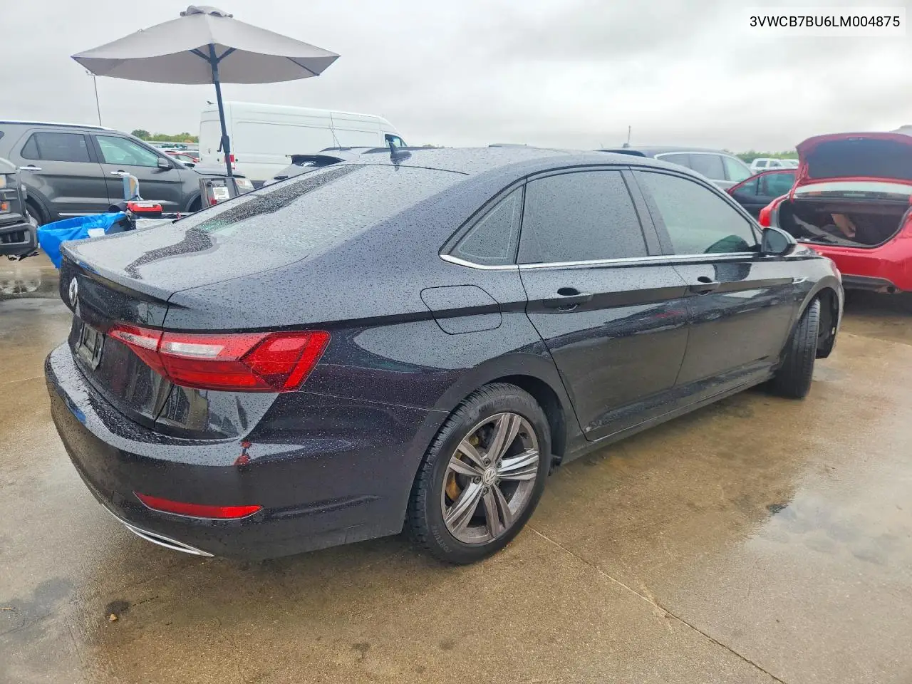 2020 VOLKSWAGEN JETTA VIN 3VWCB7BU6LM004875 — фото 3