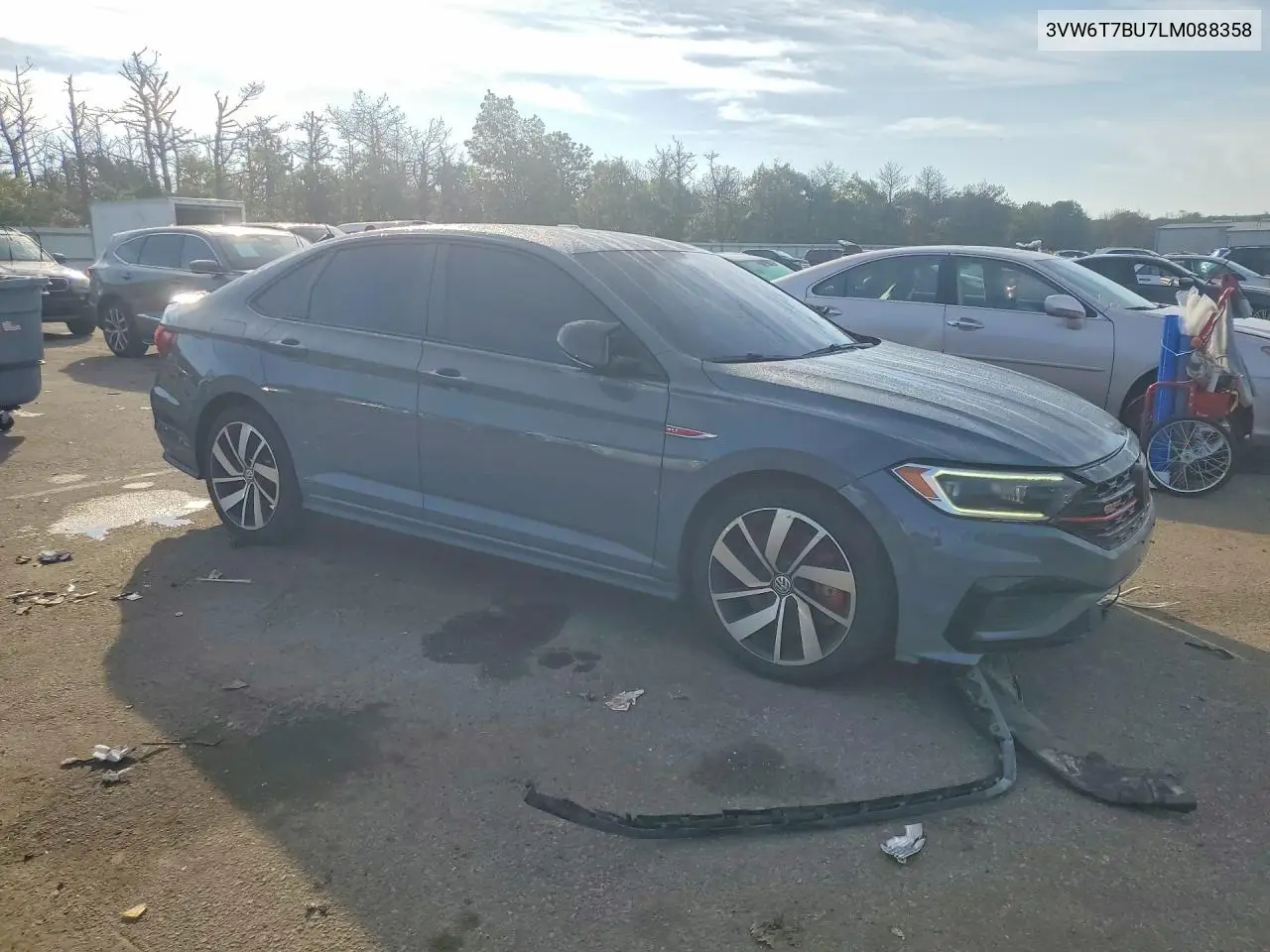 2020 VOLKSWAGEN JETTA VIN 3VW6T7BU7LM088358 — фото 4