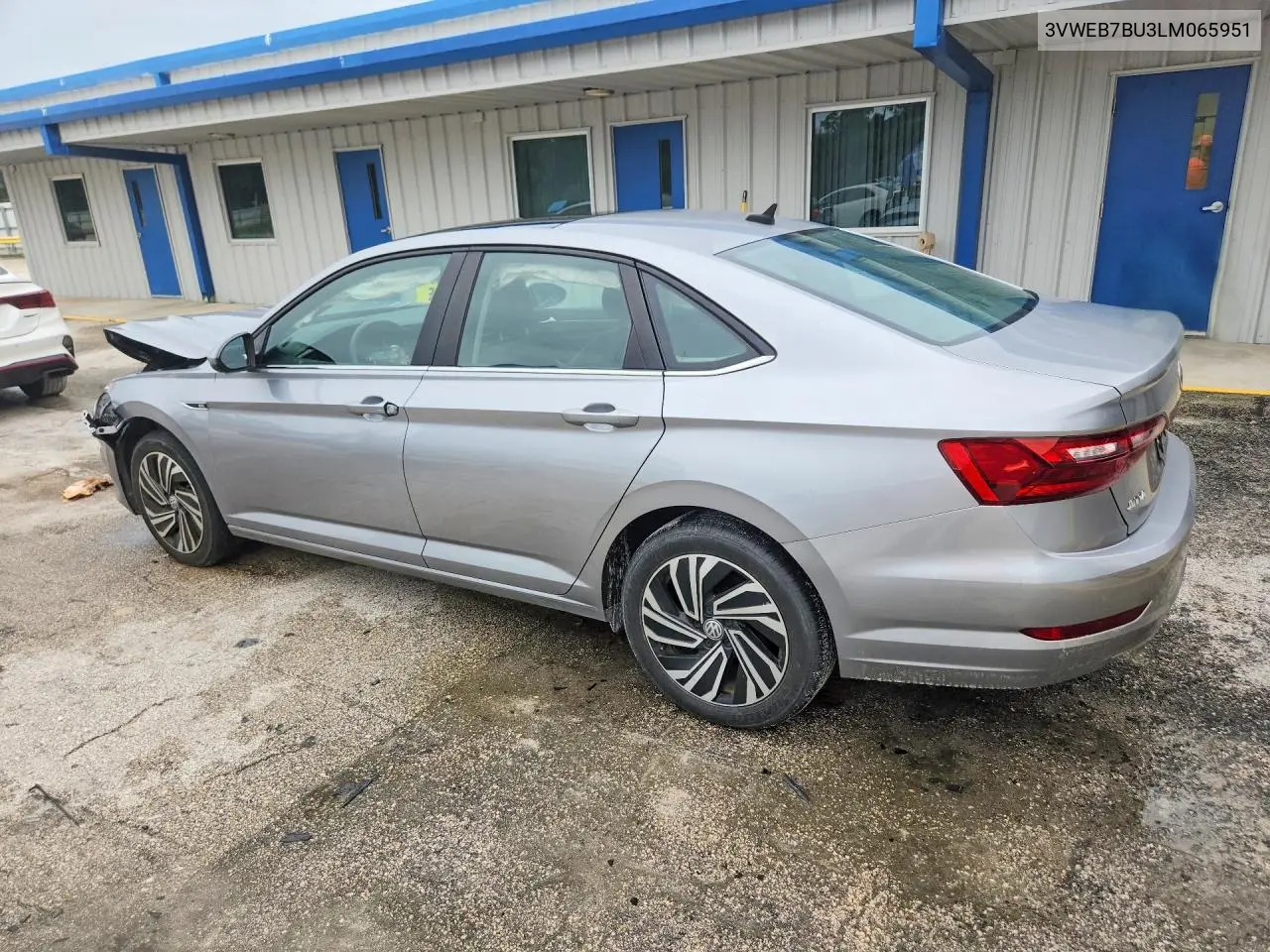 2020 VOLKSWAGEN JETTA VIN 3VWEB7BU3LM065951 — фото 2