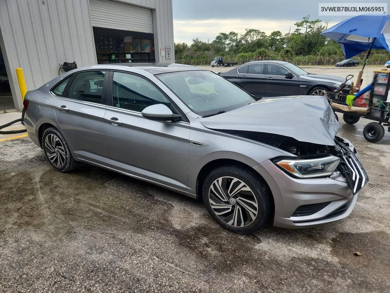 2020 VOLKSWAGEN JETTA VIN 3VWEB7BU3LM065951 — фото 4